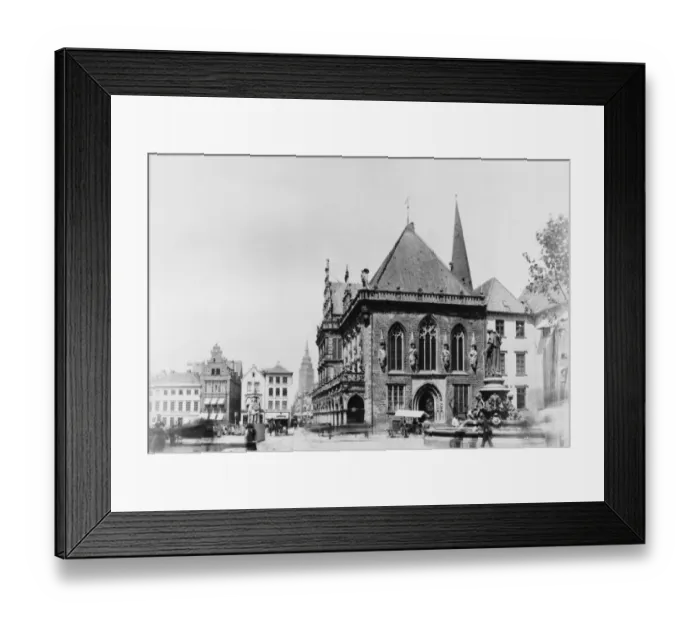 Framed Print : Bremen Rathausplatz Framed Print : Bremen Rathausplatz