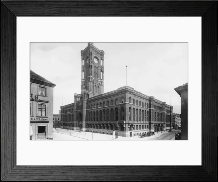 Framed Print : Berlin Town Hall Framed Print : Berlin Town Hall