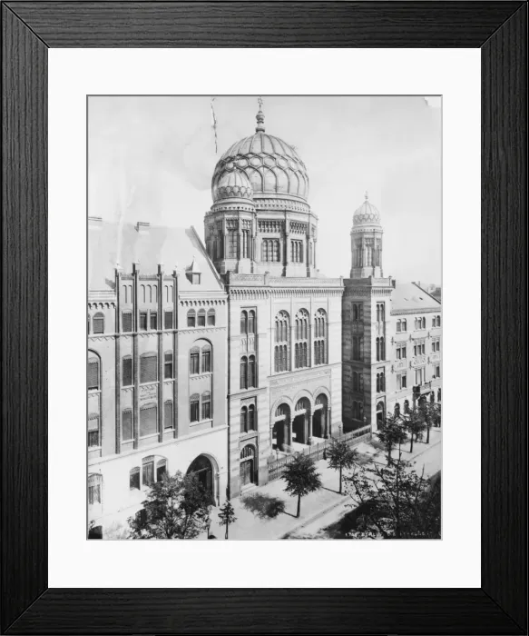 Framed Print : New Synagogue Framed Print : New Synagogue