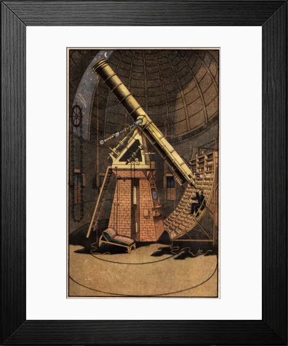 Framed Print : Giant Telescope