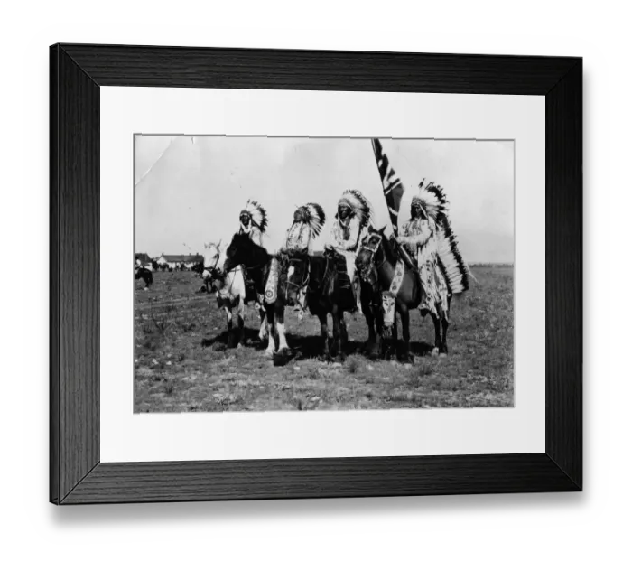 Framed Print : All Chiefs Framed Print : All Chiefs