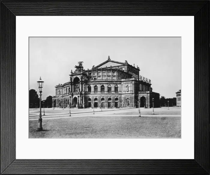 Framed Print : Semperoper Framed Print : Semperoper