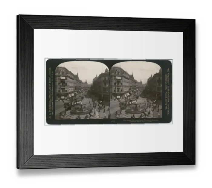 Framed Print : Frankfurt Kaiserplatz Framed Print : Frankfurt Kaiserplatz