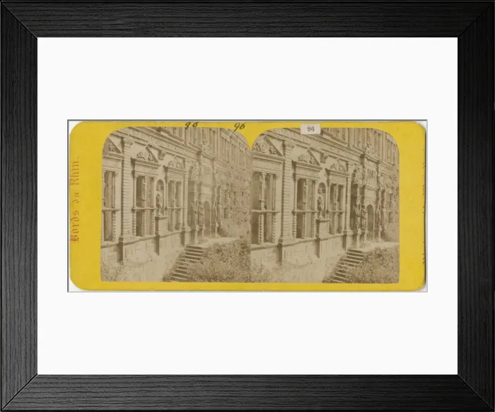 Framed Print : Friedrichsbau Framed Print : Friedrichsbau