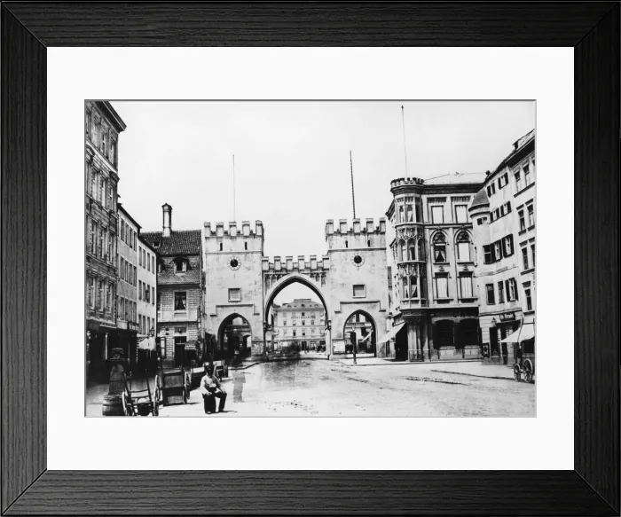 Framed Print : Munich Karlstor Framed Print : Munich Karlstor