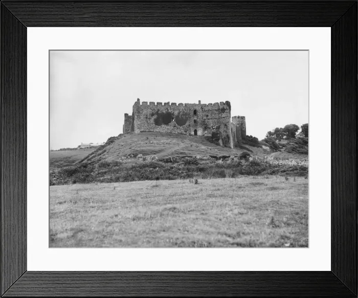Framed Print : Manorbier Castle Framed Print : Manorbier Castle