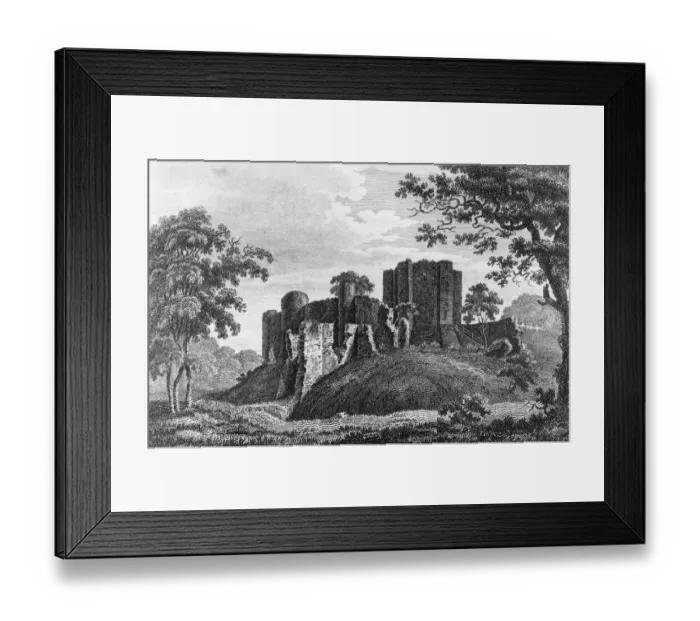 Framed Print : Conisbrough Castle