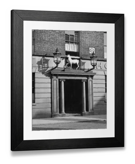Framed Print : The Great White Horse Framed Print : The Great White Horse