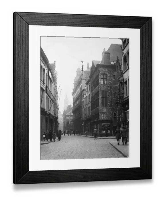 Framed Print : Antwerp Street Framed Print : Antwerp Street