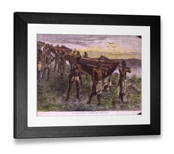 Framed Print : Overland Boat Framed Print : Overland Boat