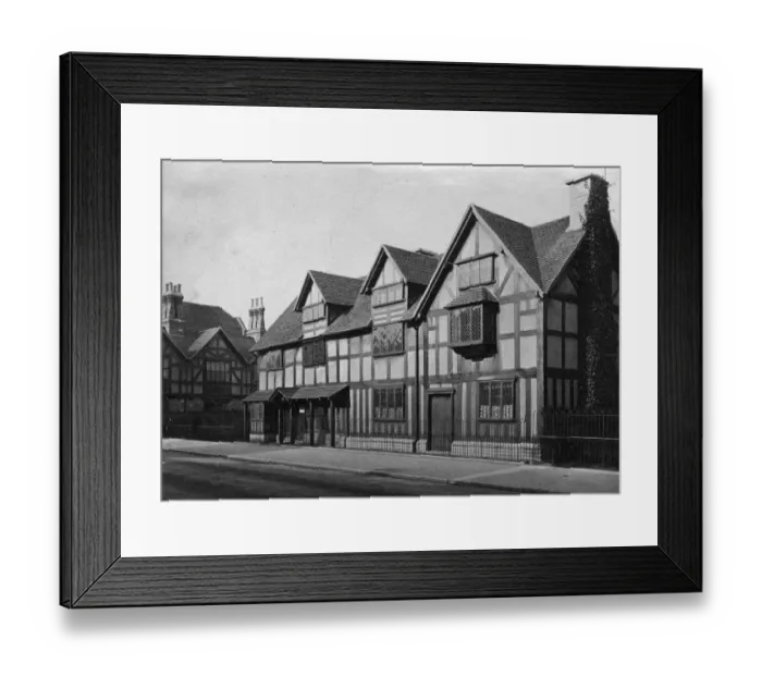 Framed Print : Shakespeares Home Framed Print : Shakespeares Home