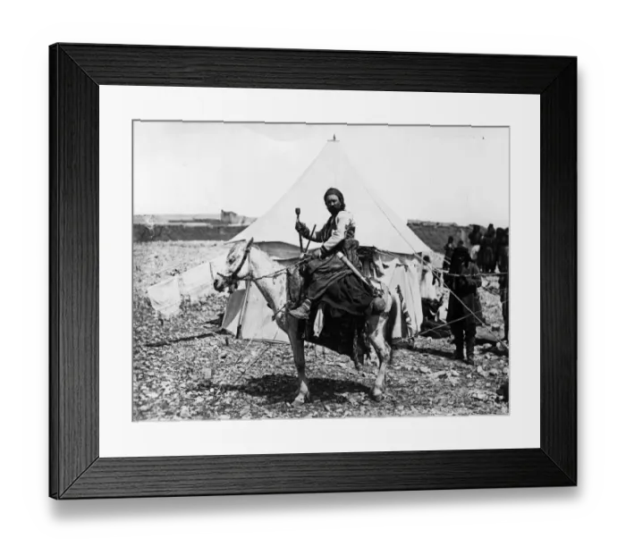 Framed Print : Arab Campsite Framed Print : Arab Campsite