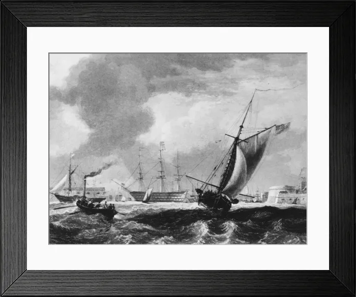 Framed Print : Portsmouth Harbour Framed Print : Portsmouth Harbour