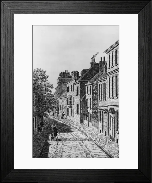 Framed Print : College Street In Winchester Framed Print : College Street In Winchester
