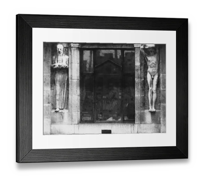 Framed Print : Epstein Sculptures Framed Print : Epstein Sculptures