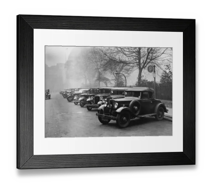 Framed Print : Cars At Lincolns Inn