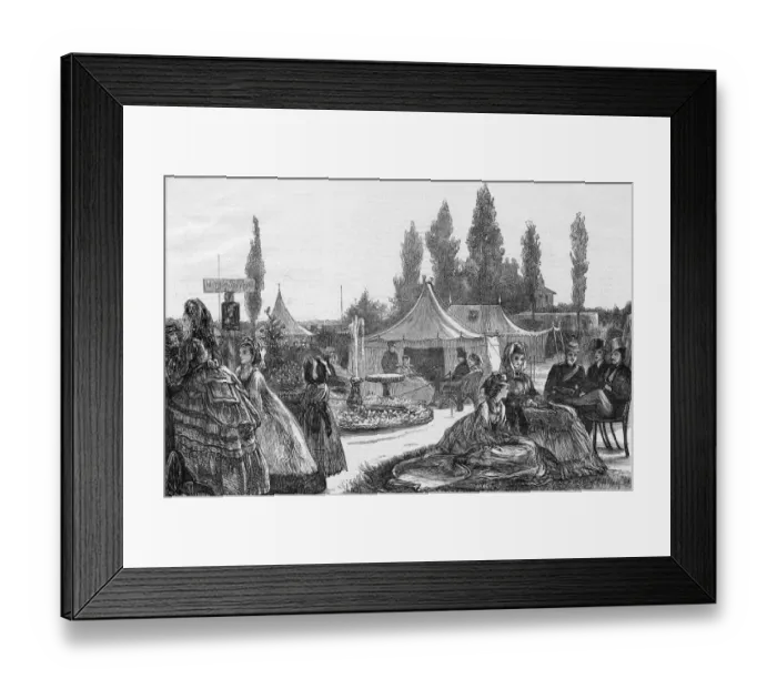 Framed Print : High Society At Wimbledon Framed Print : High Society At Wimbledon