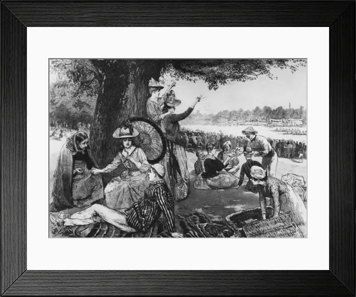 Framed Print : Palm-Reader At Henley Framed Print : Palm-Reader At Henley