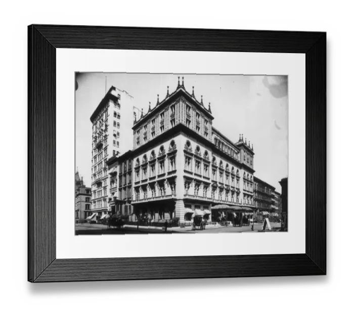 Framed Print : Delmonico s Framed Print : Delmonico s