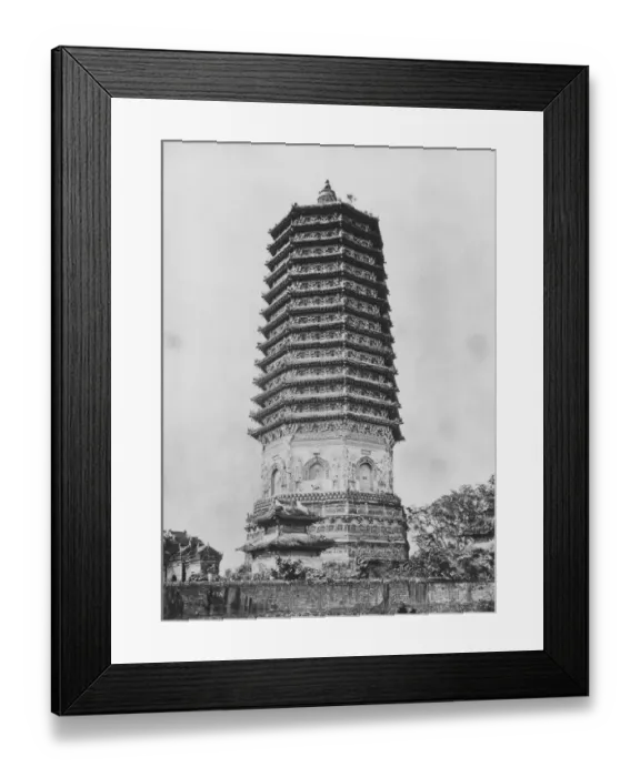 Framed Print : Peking Pagoda Framed Print : Peking Pagoda