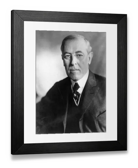 Framed Print : Woodrow Wilson Framed Print : Woodrow Wilson