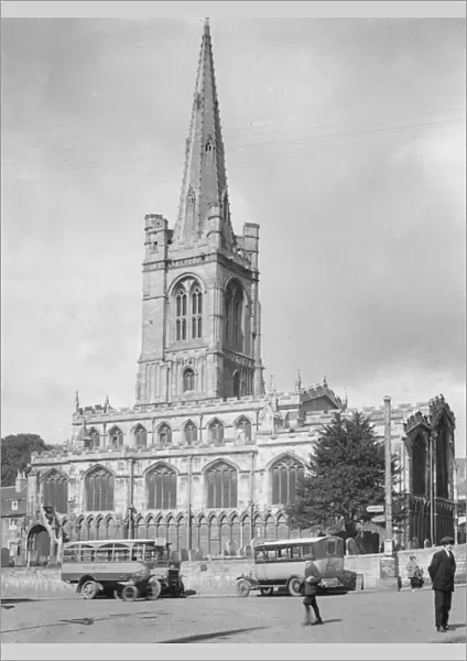 Stamford, Lincolnshire, circa 1930. (Photo by Herbert Felton / Hulton Archive / Getty Images)