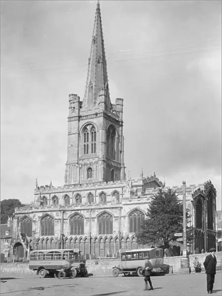 Stamford, Lincolnshire, circa 1930. (Photo by Herbert Felton / Hulton Archive / Getty Images)