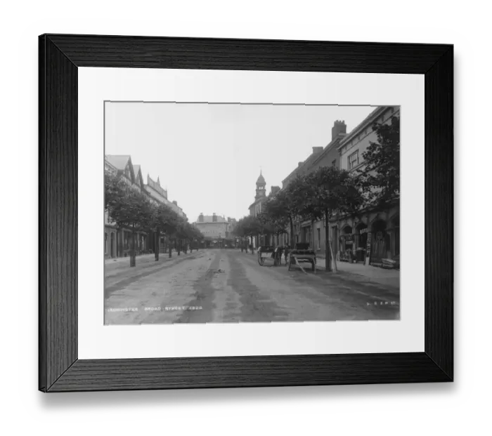 Framed Print : Broad Street Framed Print : Broad Street