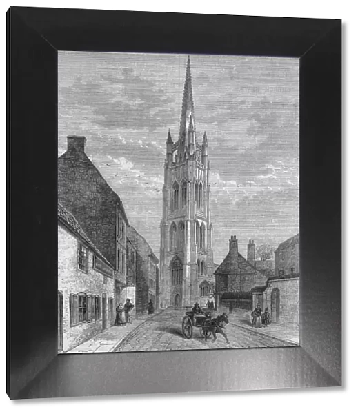 Louth. St. James Church, Louth, Lincolnshire, circa 1800