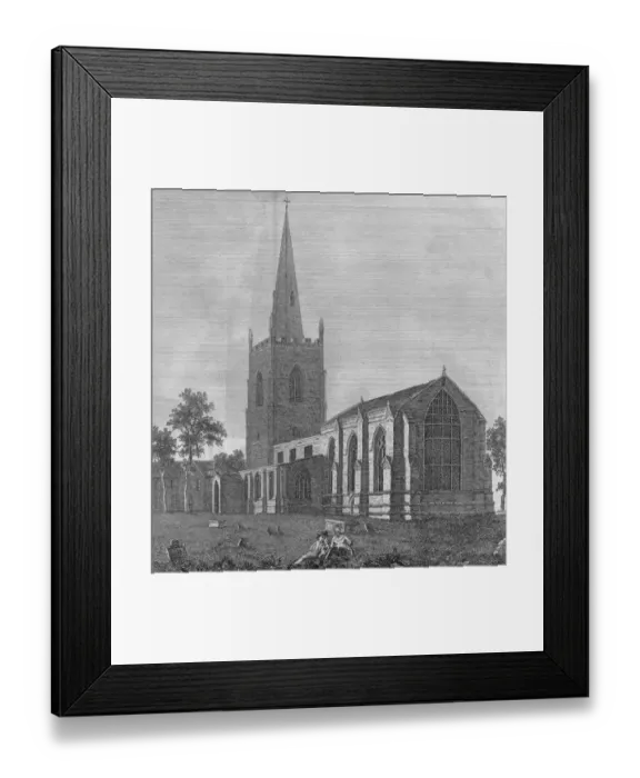 Framed Print : Dronfield Church Framed Print : Dronfield Church