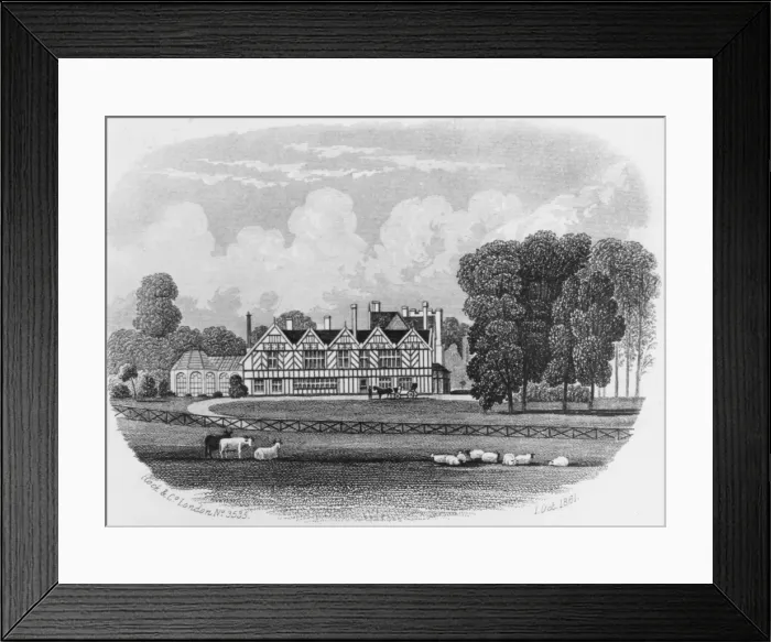 Framed Print : Woolaston Hall Framed Print : Woolaston Hall