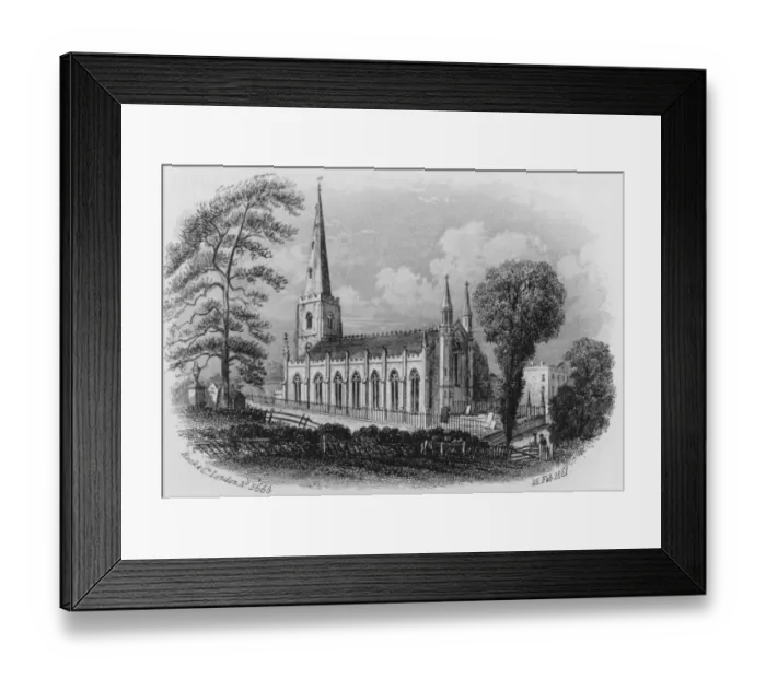 Framed Print : Old Swinford Church Framed Print : Old Swinford Church