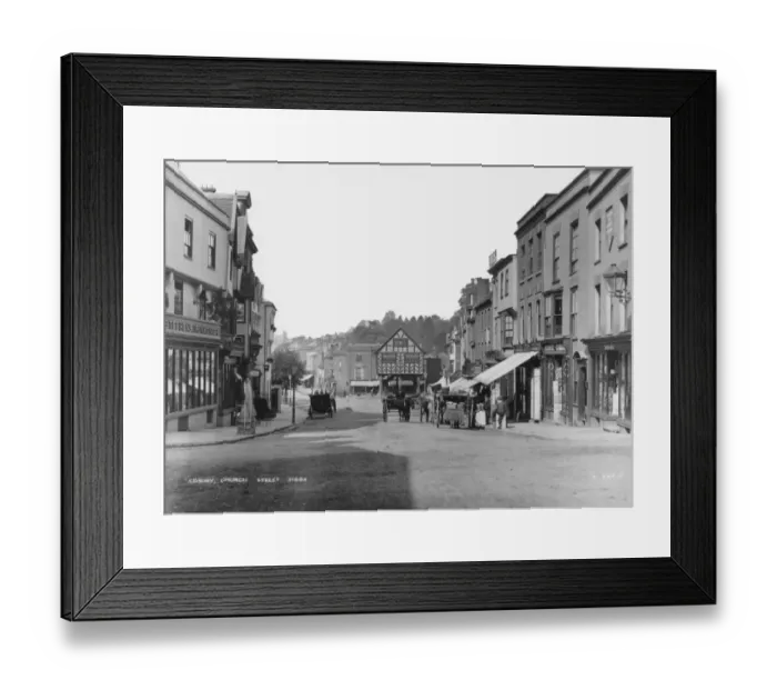 Framed Print : Church Street Framed Print : Church Street