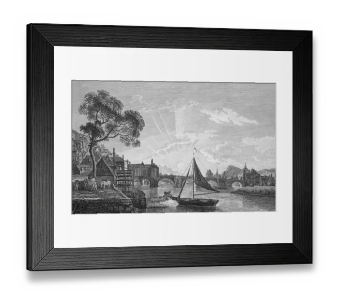 Framed Print : Bridgnorth Bridge Framed Print : Bridgnorth Bridge