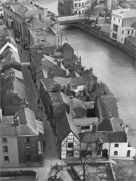 Boston, Lincolnshire from the Stump, circa 1930