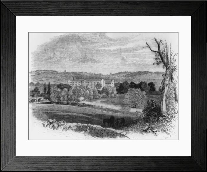 Framed Print : Strutts Mill Framed Print : Strutts Mill