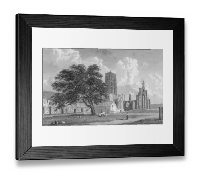 Framed Print : Howden, Yorkshire, circa 1800. Engraved by E Framed Print : Howden, Yorkshire, circa 1800. Engraved by E