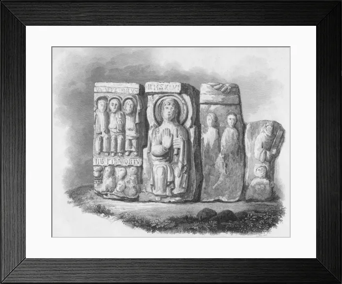 Framed Print : Sculptured Stones Framed Print : Sculptured Stones