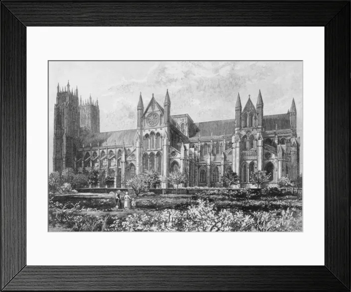 Framed Print : Beverley Minster Framed Print : Beverley Minster