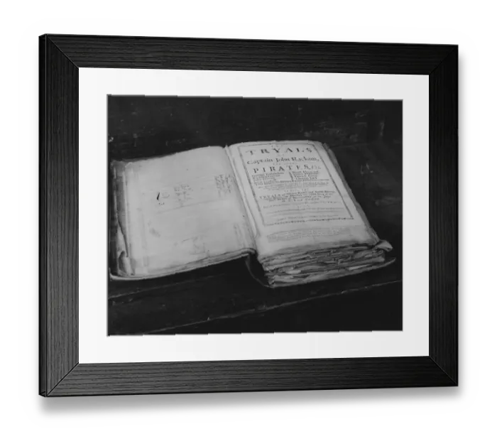 Framed Print : Piratical Tome Framed Print : Piratical Tome