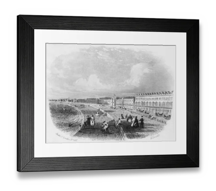 Framed Print : Weymouth Esplanade Framed Print : Weymouth Esplanade