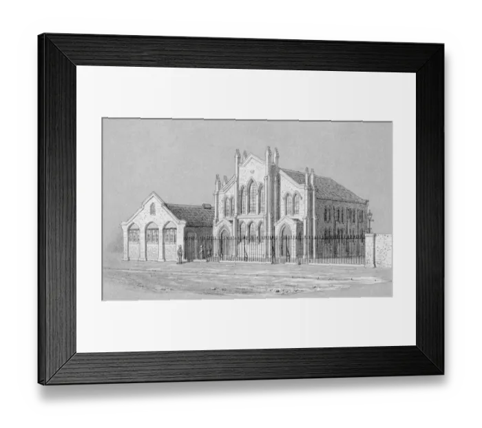Framed Print : Independent Chapel