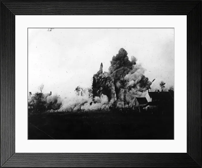 Framed Print : Church Explosion Framed Print : Church Explosion