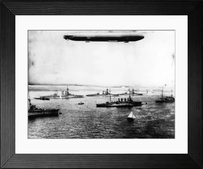 Framed Print : Kiel Harbour