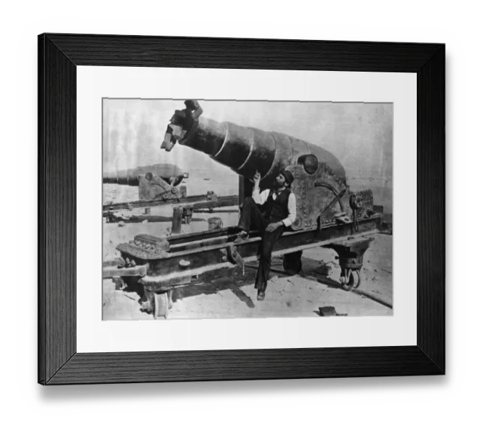 Framed Print : Hit Cannon Framed Print : Hit Cannon