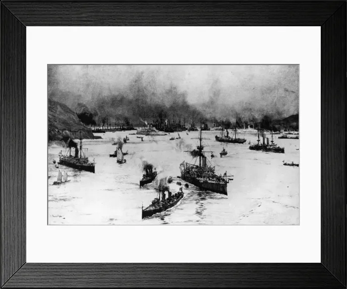 Framed Print : Japanese Naval Base Framed Print : Japanese Naval Base