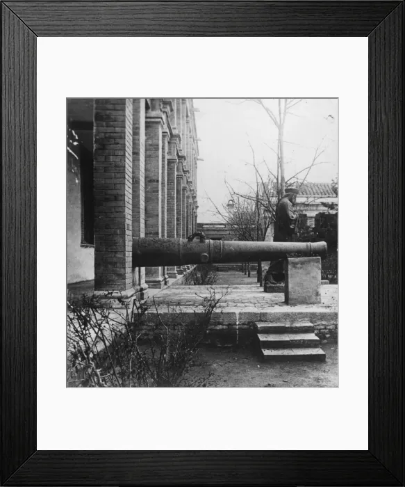 Framed Print : Captured Cannon Framed Print : Captured Cannon