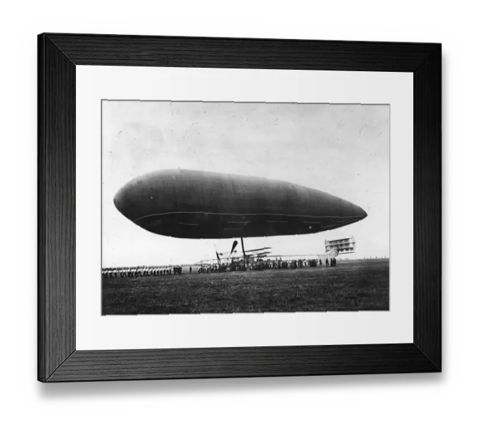 Framed Print : Bayard Airship Framed Print : Bayard Airship