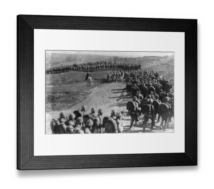 Framed Print : Turkish Infantry Framed Print : Turkish Infantry