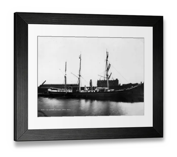 Framed Print : SS Nimrod. 1907: The SS Nimrod used by Ernest Shackleton on his first Antarctic Framed Print : SS Nimrod. 1907: The SS Nimrod used by Ernest Shackleton on his first Antarctic